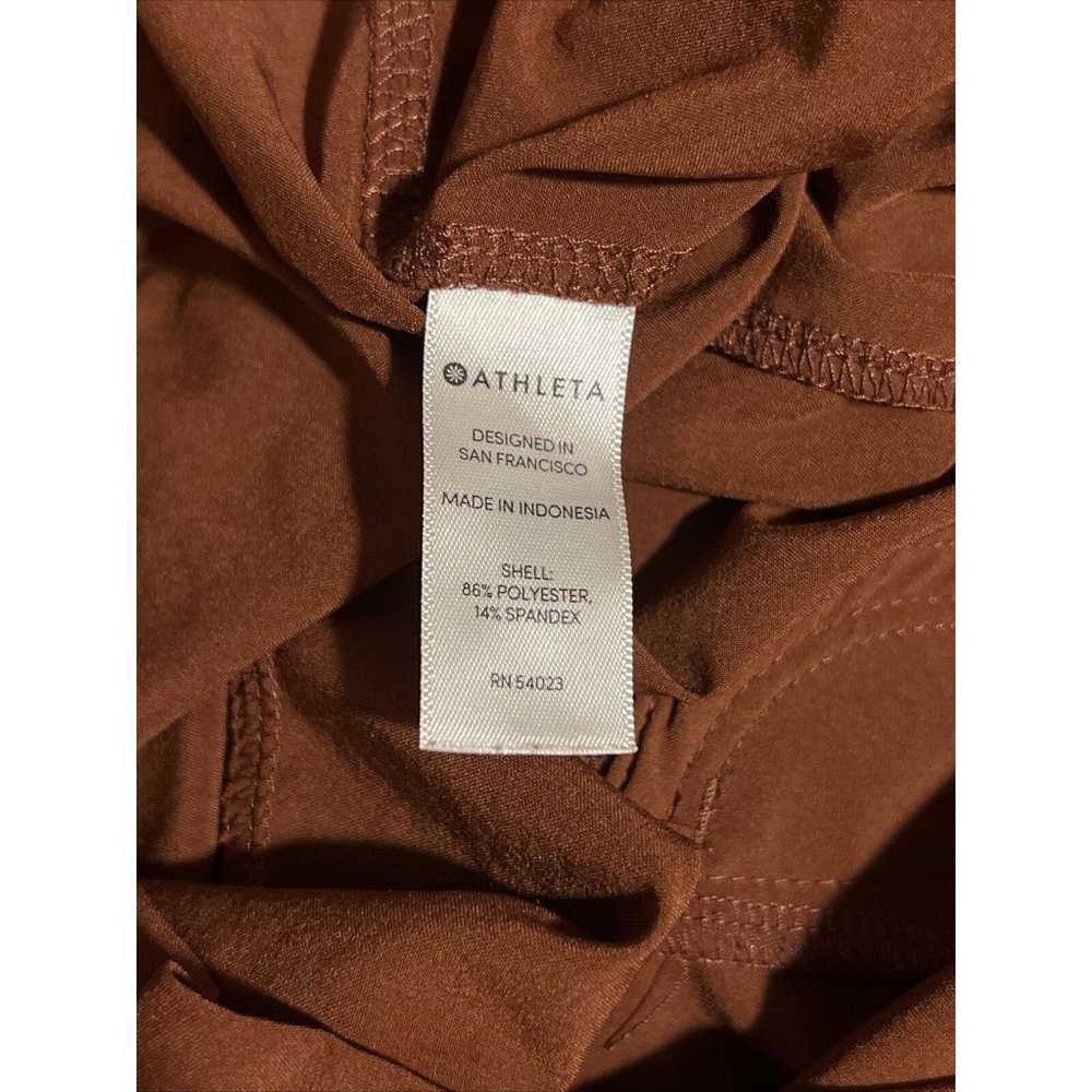 Athleta Skyline Pants 12P cognac brown - Picture 11 of 12